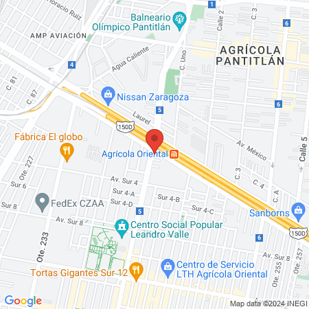 Deposito Dental Rojo Gomez map