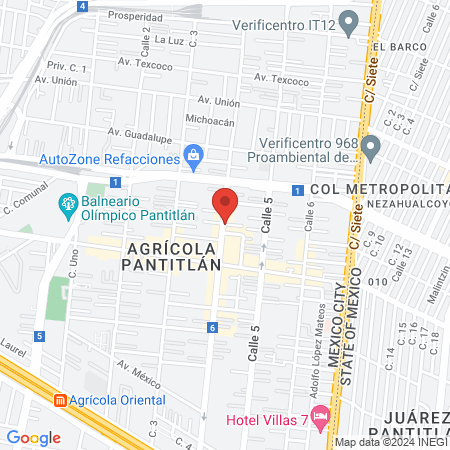 Estética Miss Corona map