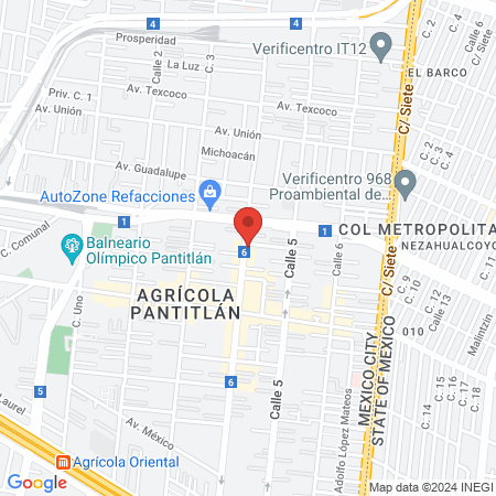 Salón de belleza Güzelligik map