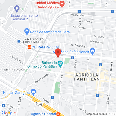 GYM Olimpico Magico map