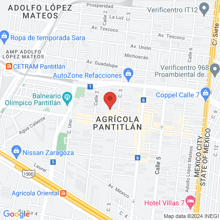 Consultorio Dental Selene Acosta map