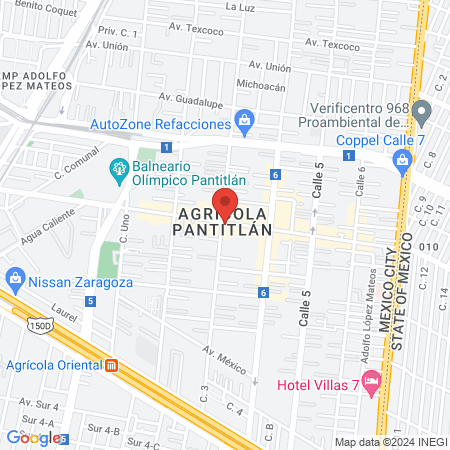 Consultorio Dental IDAM map