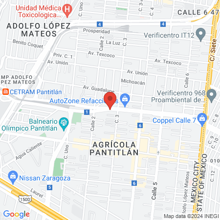 Consultorio dental Sonrisa Vital map