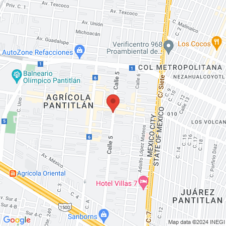 Spa Odontológíca map