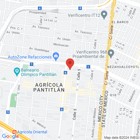 Centro Podologico map