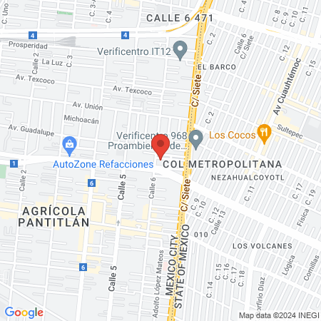 CENTRO DE SALUD T III Dr. Luis Mazzotti Galindo map
