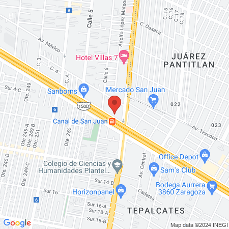 Sanatorio San Juan map