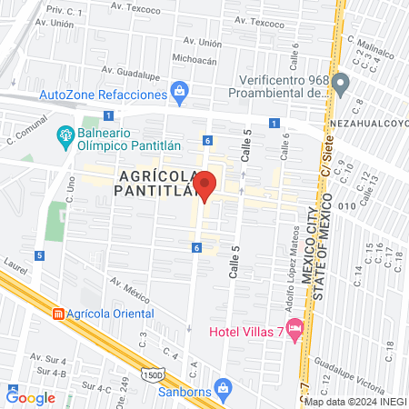 Clínica Veterinaria y Estética "Dog & Love" map