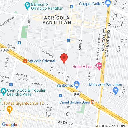 UNIDAD MEDICA VETERINARIA map