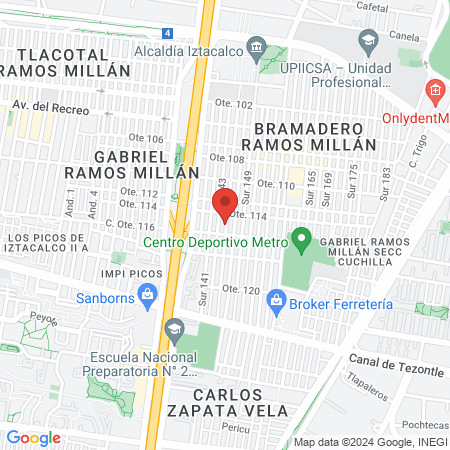 DM PELUQUERÍA DE ALTO NIVEL map