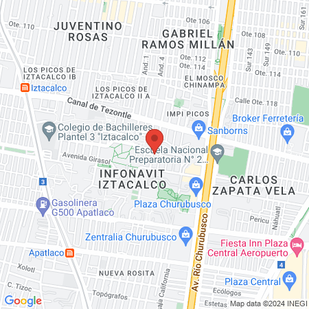 PELUQUERIA ZAHEN map