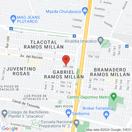 Studio Sherlyn Estilista Profesional map