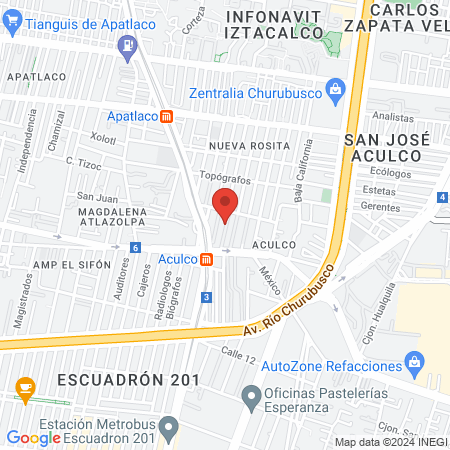 Life And Care Churubusco map