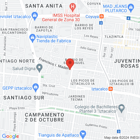 DENTISTA map