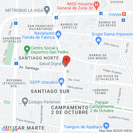 Dental Arts Center map