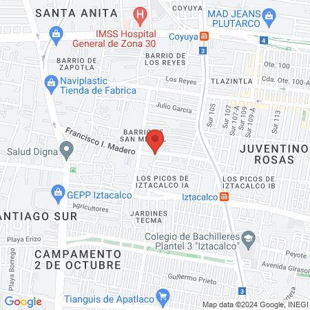 Ida Laboratorio Veterinario map