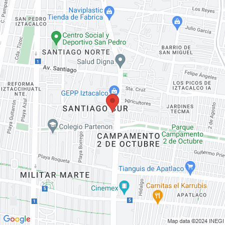 Dr. Sergio Perez, Columna map