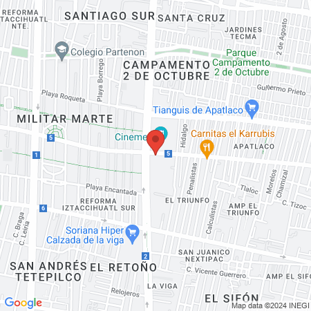 Sicomtec Fotocopiado (imss) map