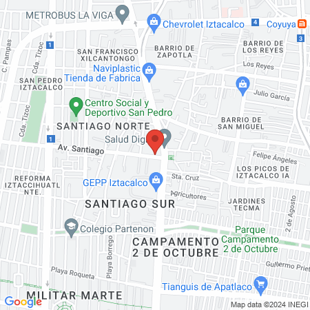 VETERINARIA ESTETICA CANINA map