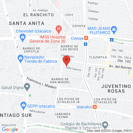 VETERINARIA ANTE map