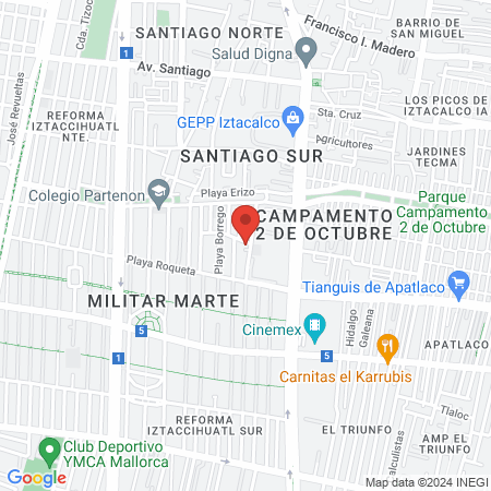 Veterinaria De Pelos Y Moños map