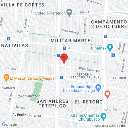 GM Esencia Dental map