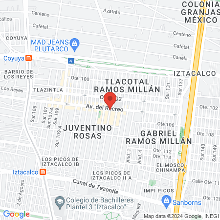 Barbería y Peluquería El Rizo de Oro map