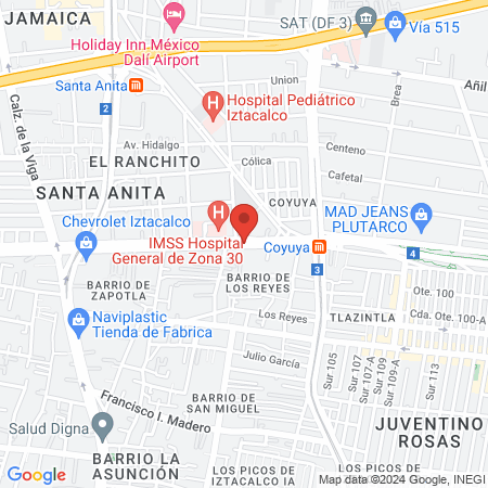 Silva Huerta Héctor map