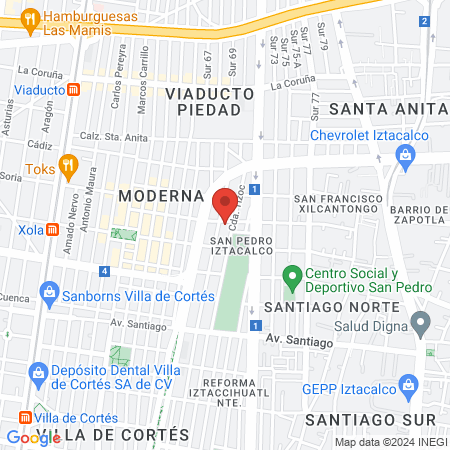 Barbería Reyes 98 map