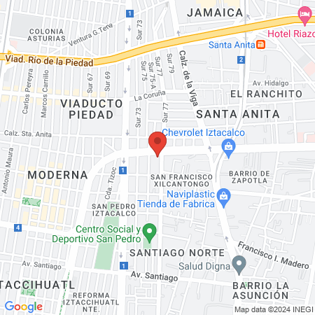 Mi Consultorio Plutarco map