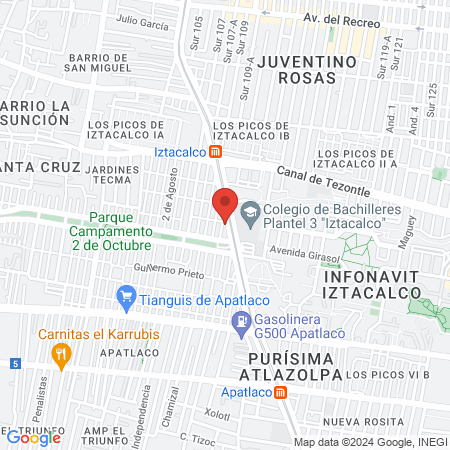 CLINICA VETERINARIA GUTIÉRREZ map