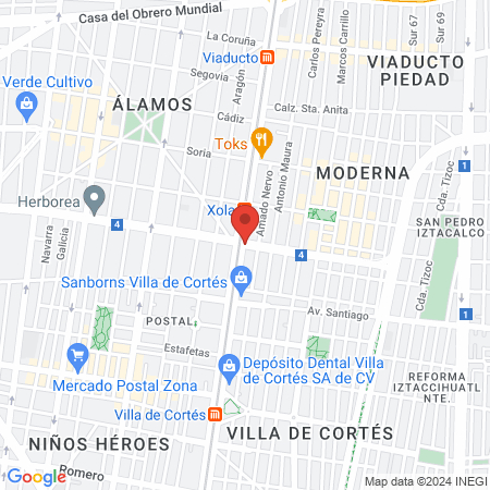 Barbería sol map