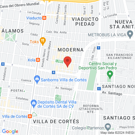 Podólogos Certificados map