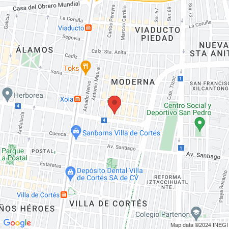 Estética Canina Ginari map