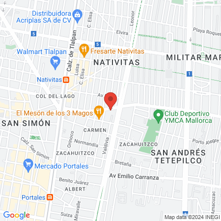 Wellness Center Pichard map