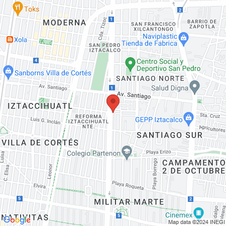 Consultorio Medico map