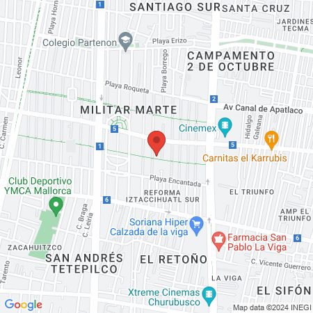 GYM AFIT5_mx map