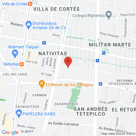 Masajes y Terapias Físicas Clínica Colibrí map