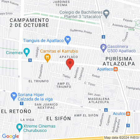 Rosas Pérez Oscar José map