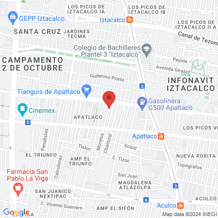 Dr. Luis Ernesto Gómez Montoya, Cirujano general map