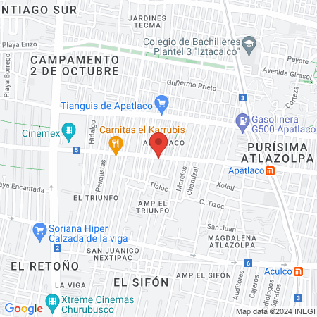 Orto Podólogia & Nutrición map