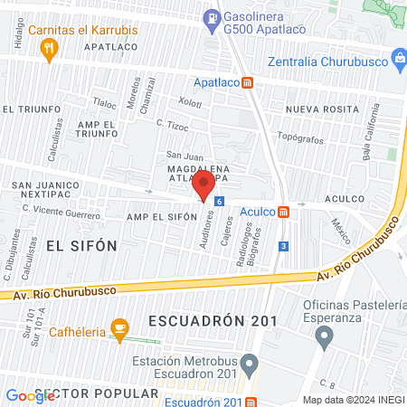 "Corporativo Médico" Especialidades Medicas map