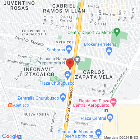 ESTETICA PLAZA VOGUE map