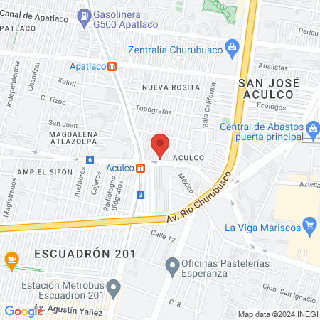 Fortaleza Espiritual map