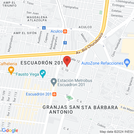 Centro de Terapia Bioquimica Celular map