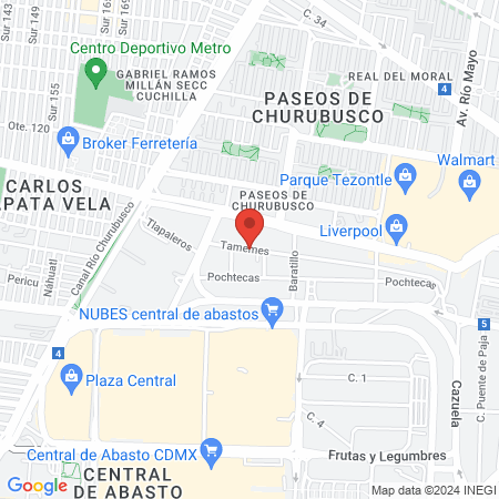 Laboratorios Vm Vit Y Min Gan Mexico map