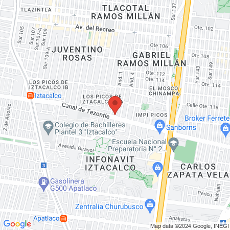 Consultorio Veterinario map