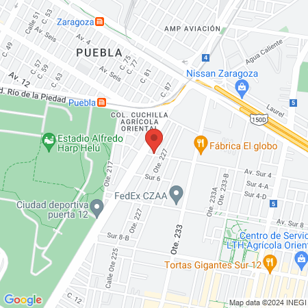 Pig's Barber shop map