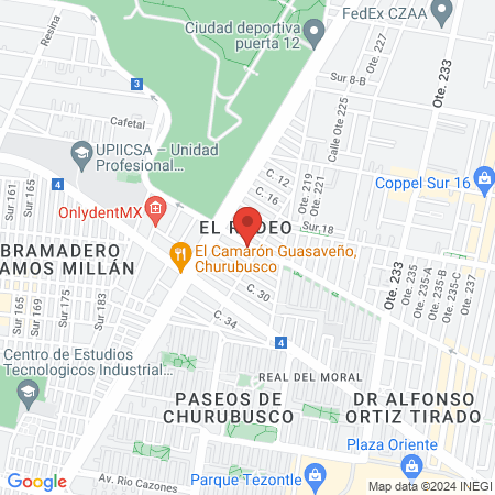 Estética canina "Xiche" map