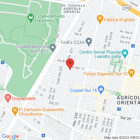 K'iin Spa - Estética Integral map